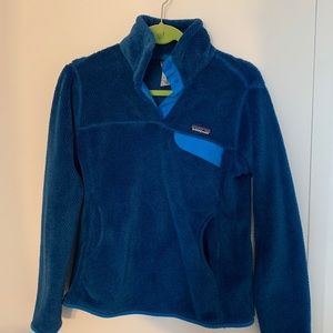 Blue Patagonia Fleece